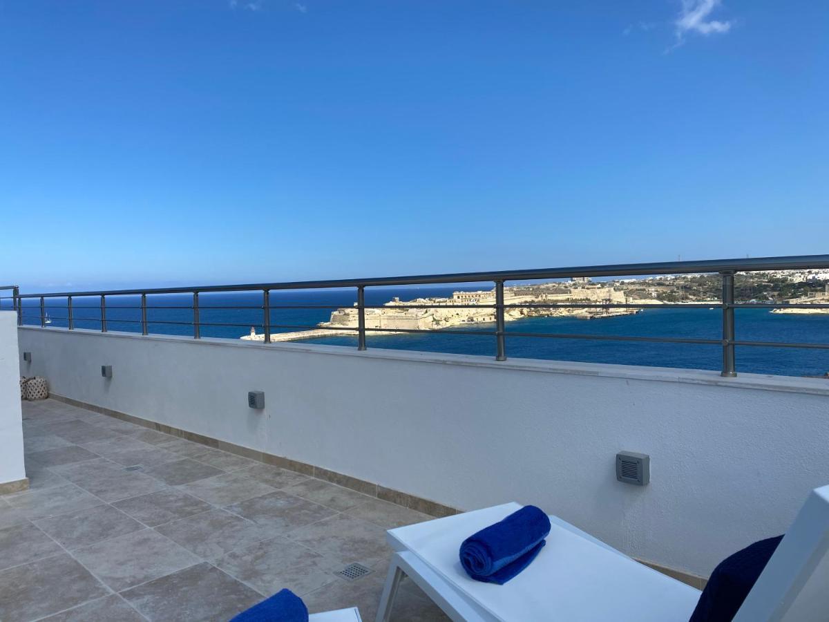Valletta Luxury 4-Bedroom Duplex With Stunning Sea Views Private Terrace And Jacuzzi Exteriör bild