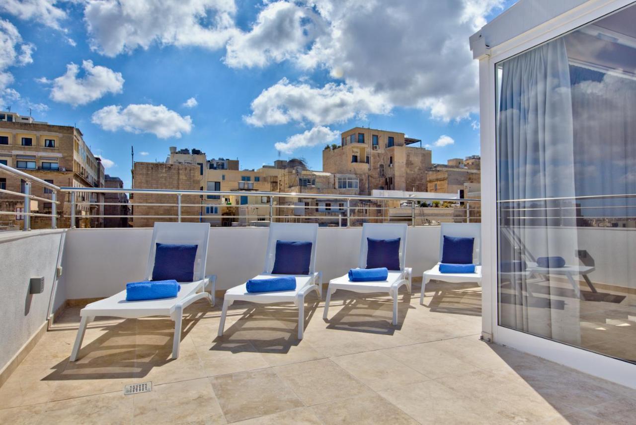 Valletta Luxury 4-Bedroom Duplex With Stunning Sea Views Private Terrace And Jacuzzi Exteriör bild